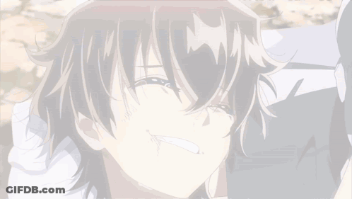 A Close Up Of A Person 'S Face With The Letter A Visible In The Corner GIF