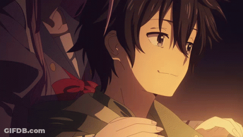 A Close Up Of A Person 'S Face With The Letter C In The Corner GIF