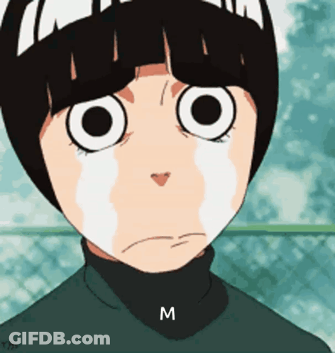 A Close Up Of A Person 'S Face With The Letter M In The Corner GIF