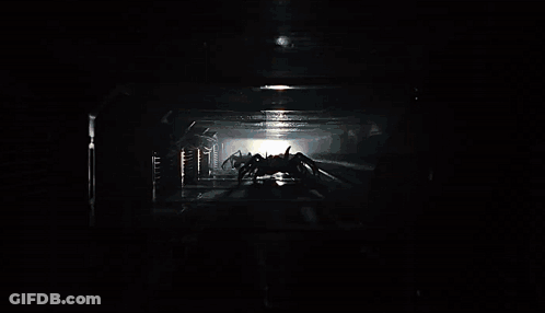 A Close Up Of A Person 'S Face With The Letters Ii And Iv Visible GIF
