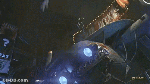A Close Up Of A Person 'S Face With The Letters Izuniy On The Bottom Right GIF