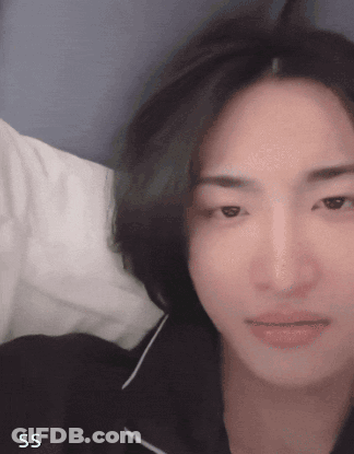 A Close Up Of A Person 'S Face With The Letters Ss Visible GIF