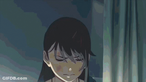 A Close Up Of A Person 'S Face With The Number 0 On It GIF
