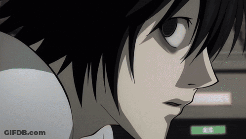 A Close Up Of A Person 'S Face With The Number 3 On The Bottom GIF