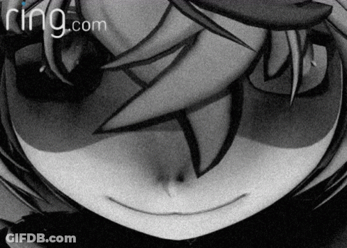 A Close Up Of A Person 'S Face With The Website Ring.com Visible In The Background GIF