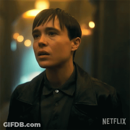 A Close Up Of A Person 'S Face With The Word Netflix On The Bottom Right GIF