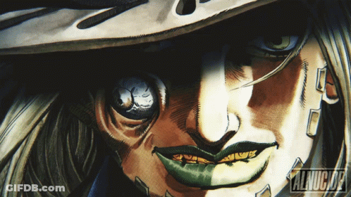 A Close Up Of A Person 'S Face With The Words " Alnudge " In The Corner GIF