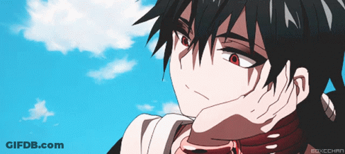 A Close Up Of A Person 'S Face With The Words Boxchan Below GIF
