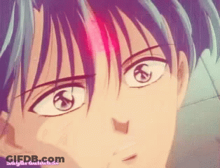 A Close Up Of A Person 'S Face With The Words Sugarbundust Below GIF