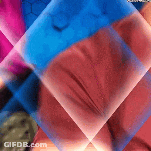 A Close Up Of A Person 'S Face With The Words " The Next Thing " On The Bottom Right GIF