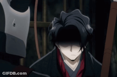 A Close Up Of A Person 'S Face With Their Eyes Closed And A Shadow On Their Face . GIF