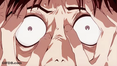 A Close Up Of A Person 'S Face With Their Eyes Closed GIF