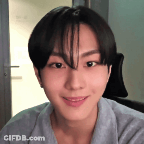 A Close Up Of A Person 'S Face With Their Eyes Closed GIF
