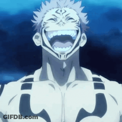 A Close Up Of A Person 'S Face With Their Mouth Open . GIF