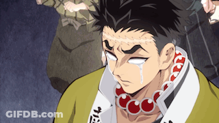 A Close Up Of A Person 'S Face With White Eyes And A Necklace Around Their Neck . GIF