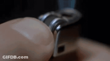 Close Up Of Hand Holding Nail Clipper GIF