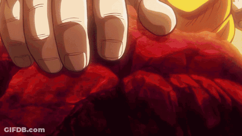 A Close Up Of A Person 'S Hand On A Red Object GIF