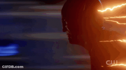 A Close Up Of A Person 'S Hand With A Cw Logo In The Corner GIF