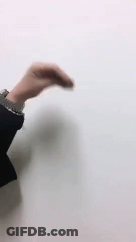 A Close Up Of A Person 'S Hand With A Watch On It GIF