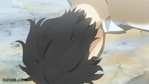 A Close Up Of A Person 'S Head With A Few Hairs Visible GIF
