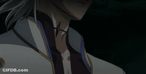 A Close Up Of A Person 'S Neck With A White Jacket GIF