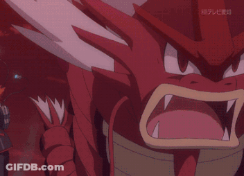 A Close Up Of A Person 'S Torso With A Pink Lightning Bolt In The Background GIF