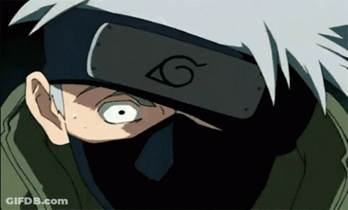 A Close Up Of A Person Wearing A Mask And A Headband With A G On It GIF