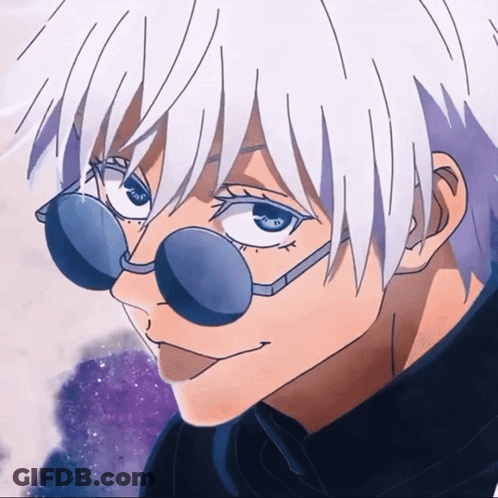 A Close Up Of A Person Wearing Sunglasses And A Black Shirt GIF