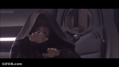 A Close Up Of A Person With A Lightning Bolt Coming Out Of Their Mouth GIF