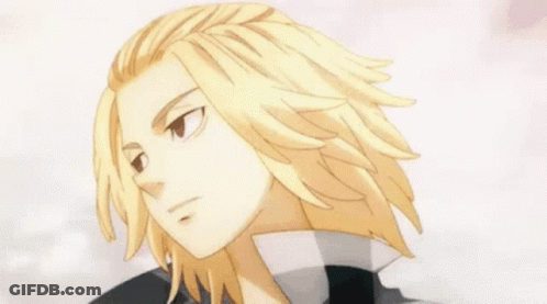 A Close Up Of A Person With Blonde Hair GIF
