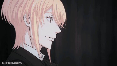 A Close Up Of A Person With Blonde Hair GIF