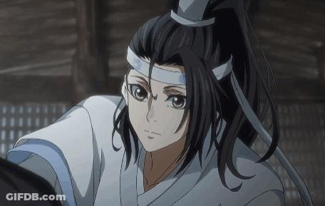 A Close Up Of A Person With Long Hair And A Ponytail GIF