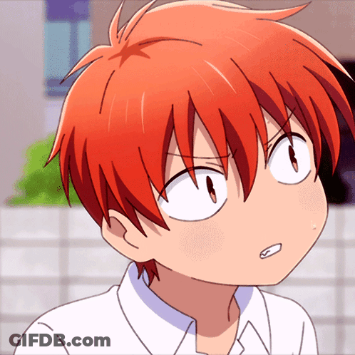 Close Up Of Person With Red Hair GIF