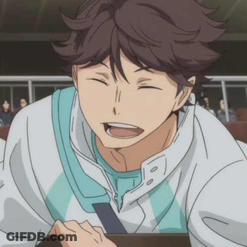 A Close Up Of A Person With Their Eyes Closed And A Smile On Their Face GIF