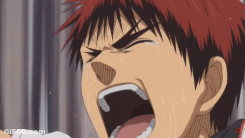 A Close Up Of A Person With Their Mouth Open GIF