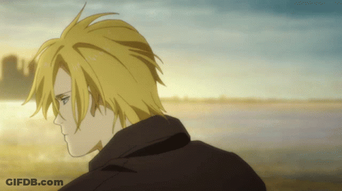 A Close Up Of A Person With Yellow Hair GIF