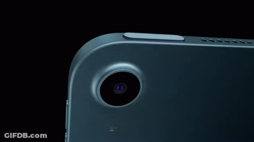 A Close Up Of A Phone With A Camera On It GIF