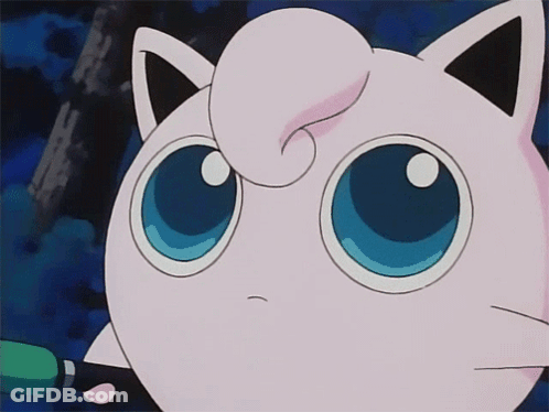 A Close Up Of A Pink Cat With Blue Eyes GIF