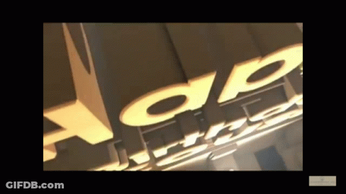 A Close Up Of A Sign That Says Ap GIF