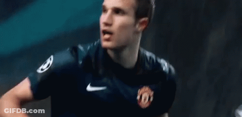 A Close Up Of A Soccer Player Wearing A Black Nike Jersey . GIF