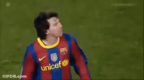 A Close Up Of A Soccer Player Wearing A Colorful Jersey With A Number 3 On It . GIF