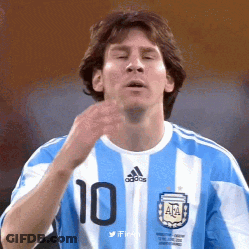A Close Up Of A Soccer Player Wearing A Jersey With The Number 10 On It GIF