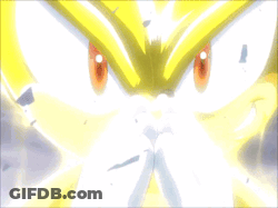 A Close Up Of A Sonic The Hedgehog 'S Face GIF