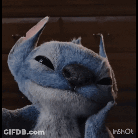A Close Up Of A Stuffed Animal With The Word Inshot On The Bottom Right GIF