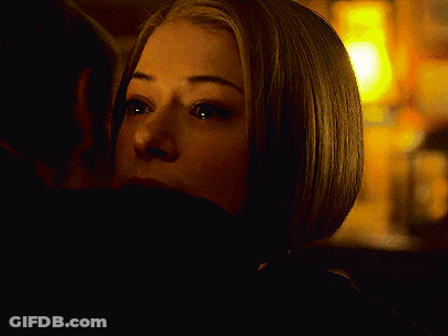 A Close Up Of A Woman Hugging Another Woman GIF