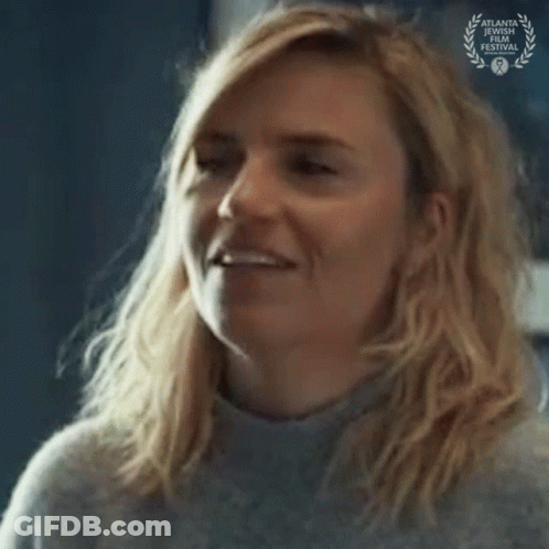 Close Up Of Woman's Face With Laurel Wreath GIF
