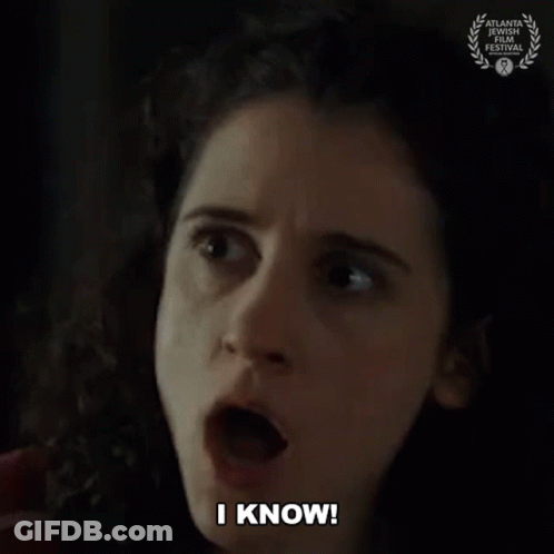 Woman's Face With Laurel Wreath GIF