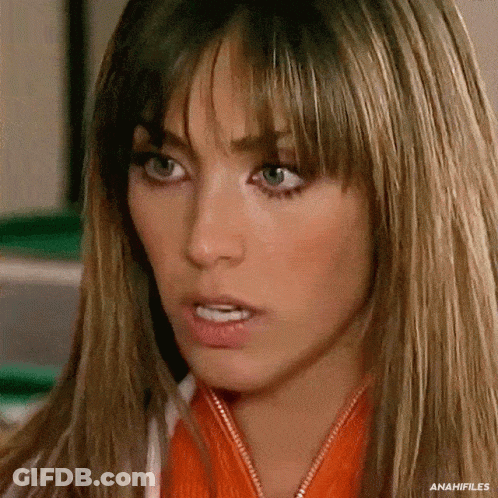 A Close Up Of A Woman 'S Face With Anahifiles Written On The Bottom Right GIF
