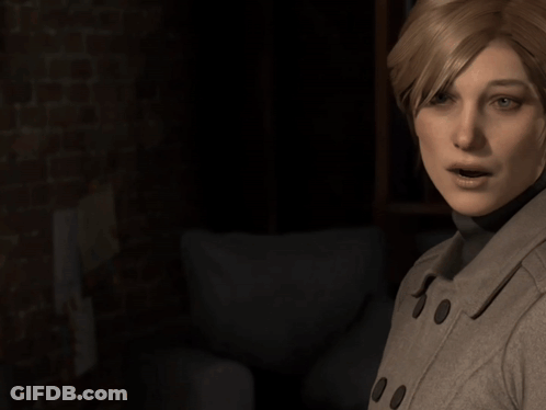 A Close Up Of A Woman 'S Face With Buttons That Say 88 On Them GIF
