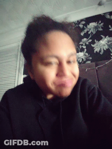 Close Up Of Woman's Face With Eyes Closed GIF